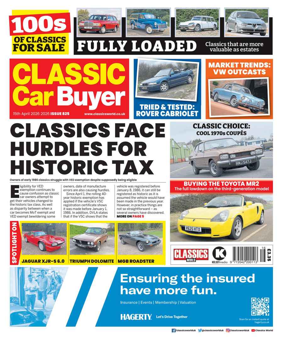 Classic Car Buyer issue 15-Apr-26