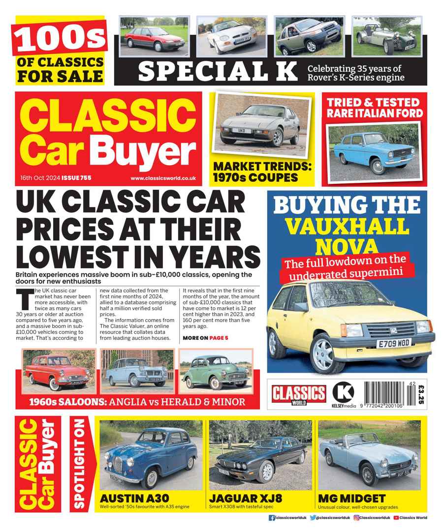 Classic Car Buyer issue 16-Oct-24