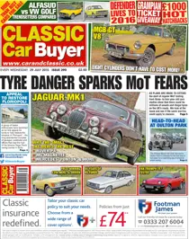 No. 289 Tyre danger sparks MoT fears 
                issue No. 289 Tyre danger sparks MoT fears