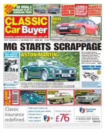 No. 304 MG Starts Scrappage 
                issue No. 304 MG Starts Scrappage