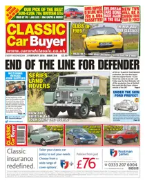 No. 316 End Of The Line For Defender 
                issue No. 316 End Of The Line For Defender