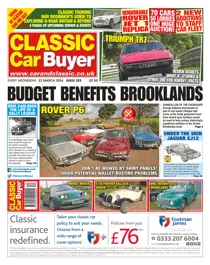 No. 323 Budget Benefits Brooklands 
                issue No. 323 Budget Benefits Brooklands