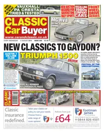 No.240 New Classics to Gaydon? 
                issue No.240 New Classics to Gaydon?