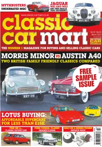 Classic Car Mart Sampler 
                issue Classic Car Mart Sampler
