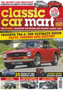 Vol.20 No.11 Triumph TR4 - 6: The Ultimate Guide 
                issue Vol.20 No.11 Triumph TR4 - 6: The Ultimate Guide