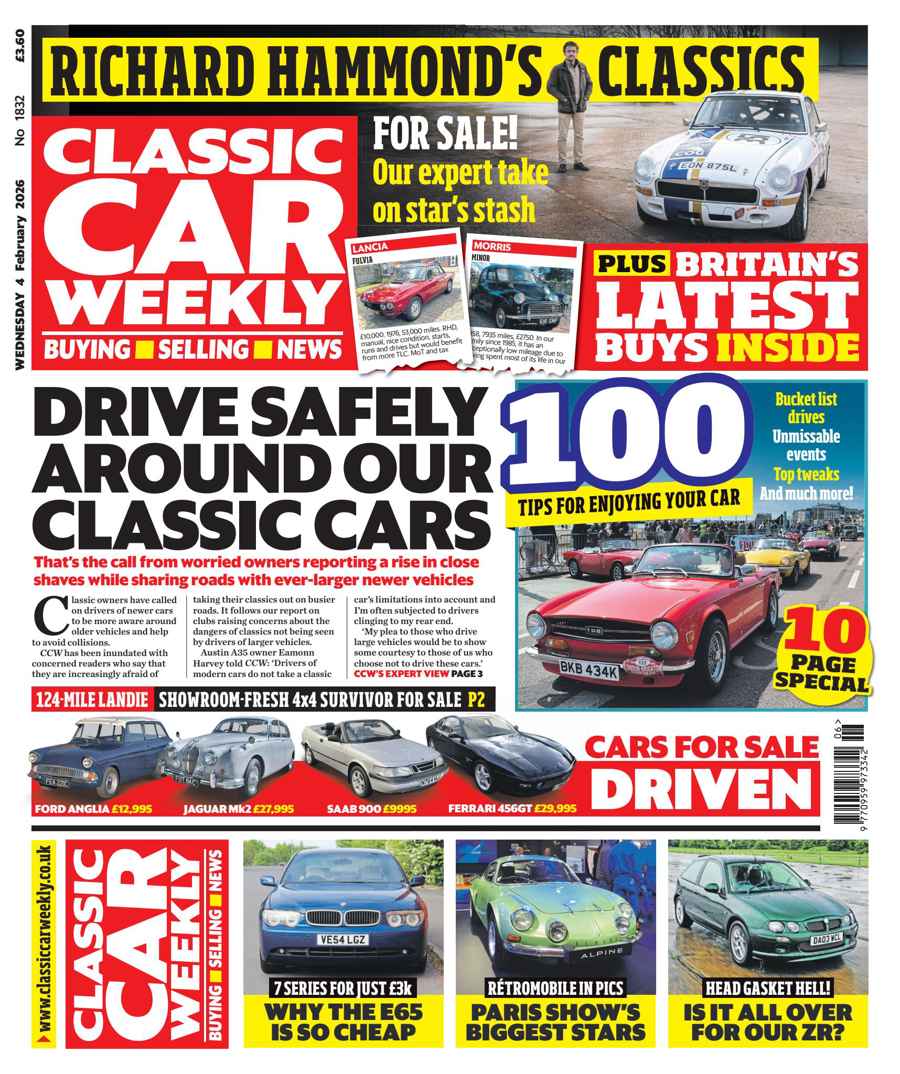 Classic Car Weekly issue 04 February 2026