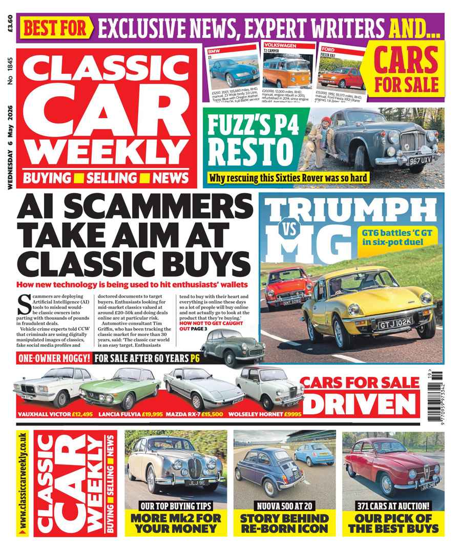 Classic Car Weekly issue 06 May 2026