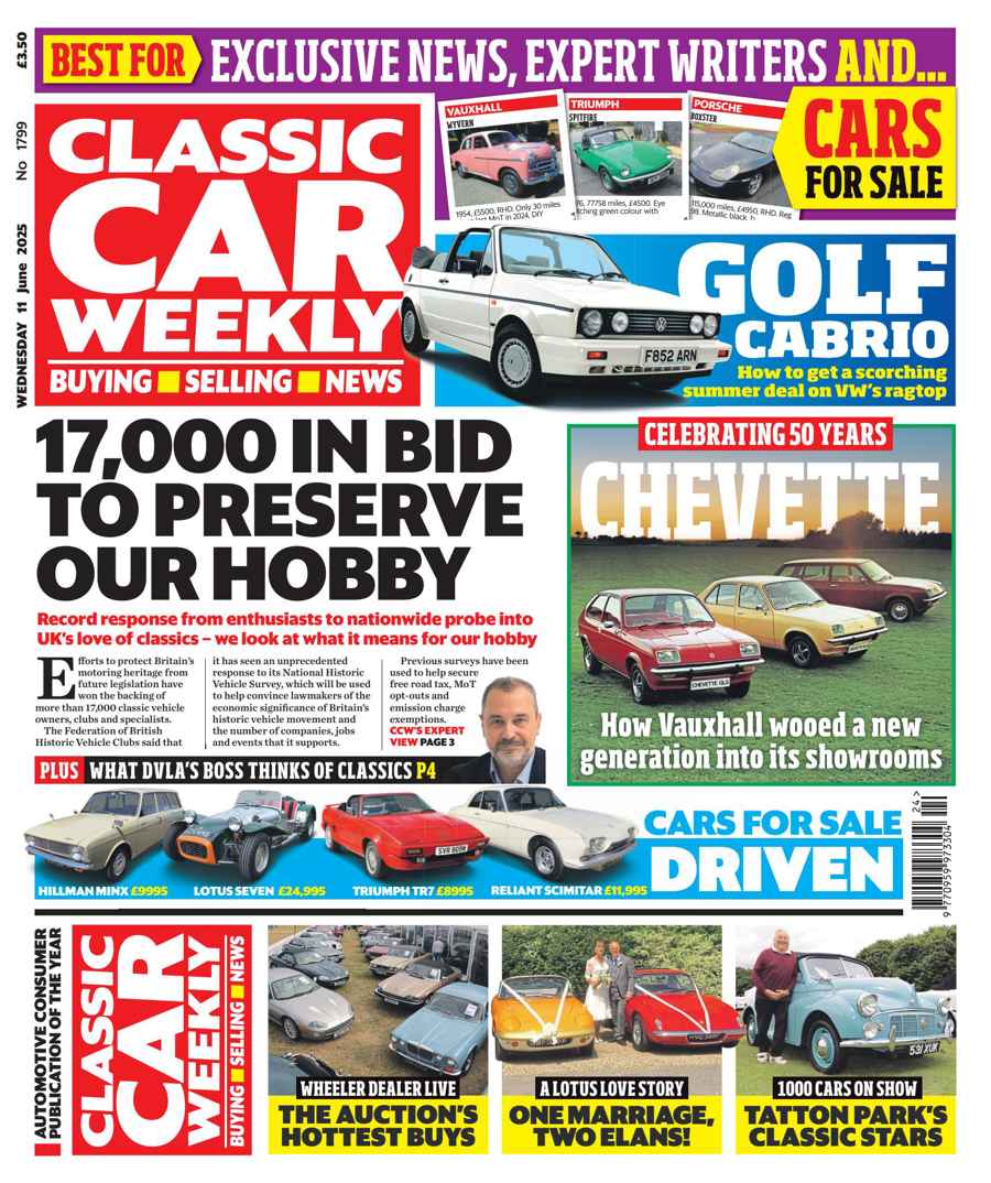 CLASSIC CAR WEEKLY