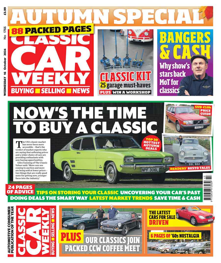 Classic Car Weekly issue 16-Oct-2024