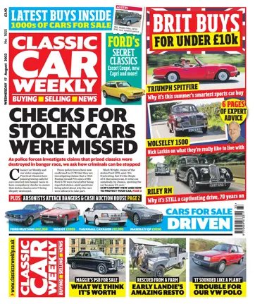 Classic Car Weekly Preview