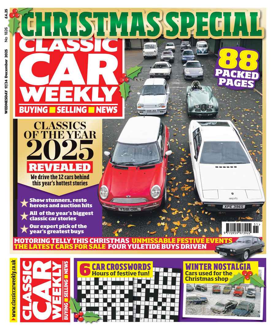 Classic Car Weekly issue 17-Dec-2025