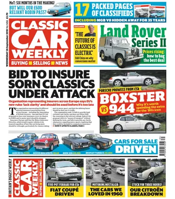 Classic Car Weekly Preview