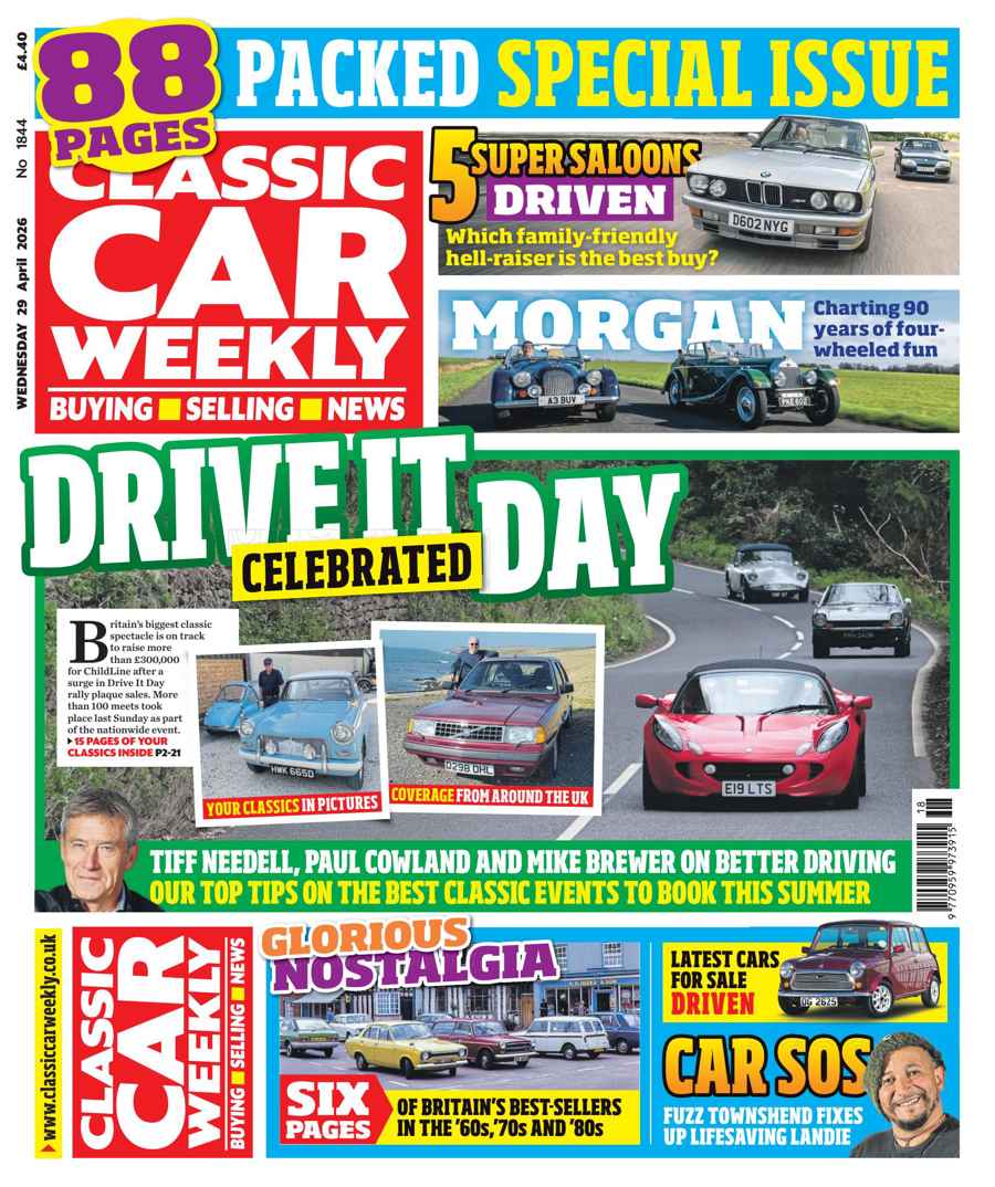 Classic Car Weekly issue 29 April 2026