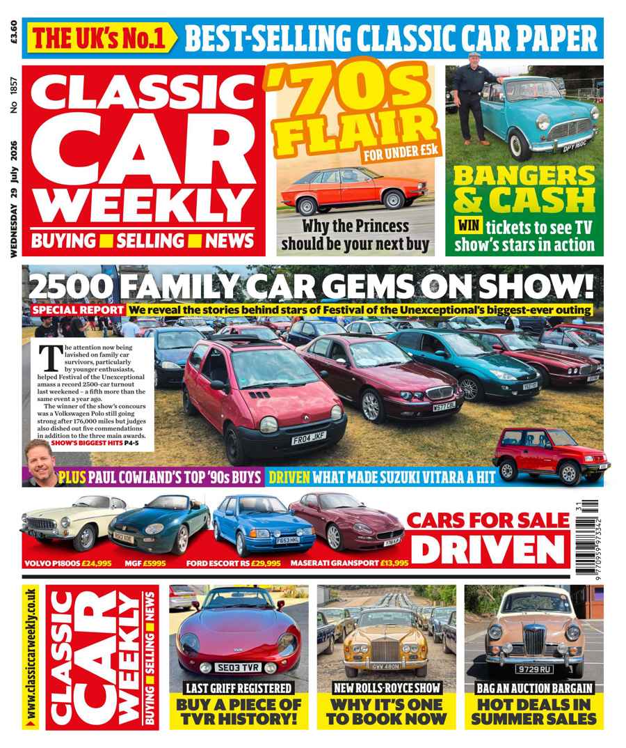 Classic Car Weekly issue 29 July 2026