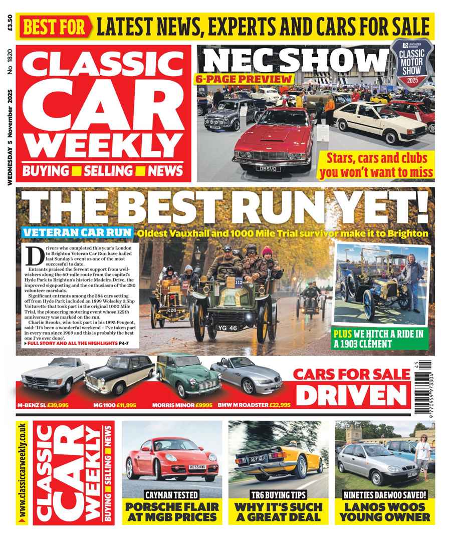 CLASSIC CAR WEEKLY