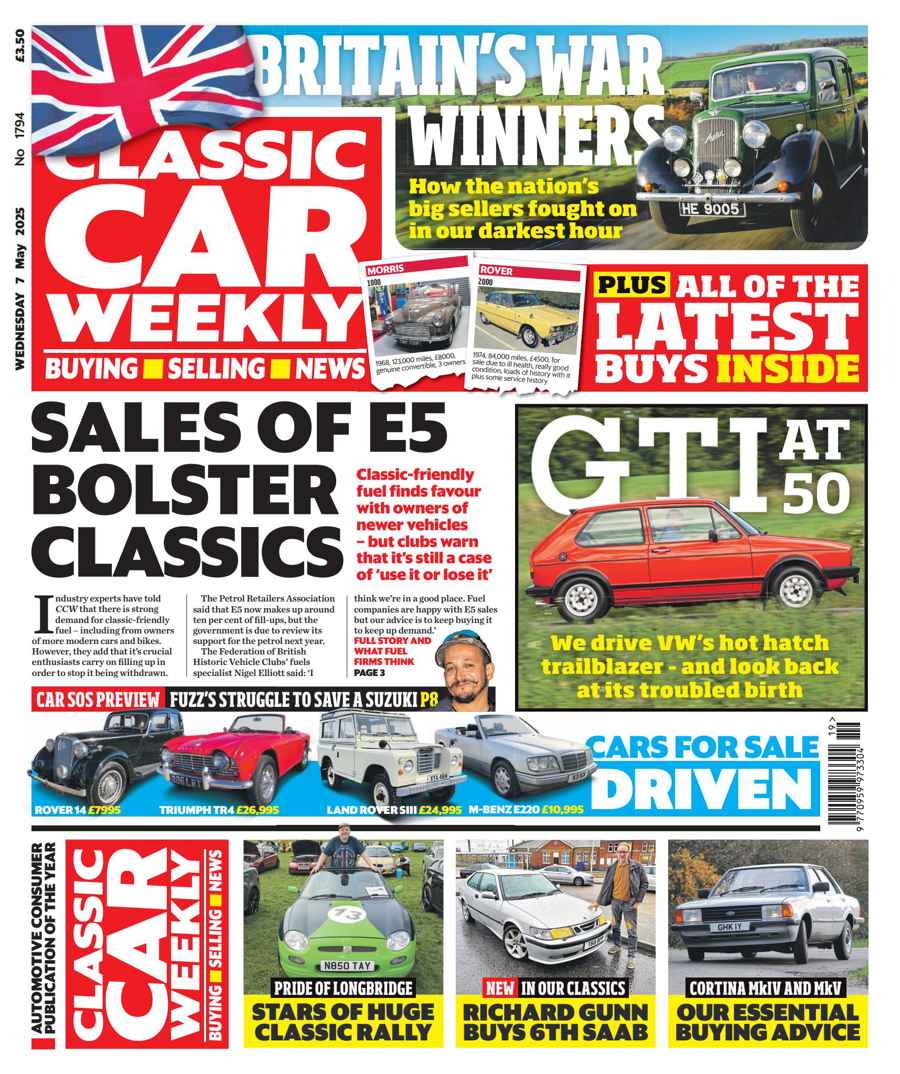 Classic Car Weekly issue 7-May-2025