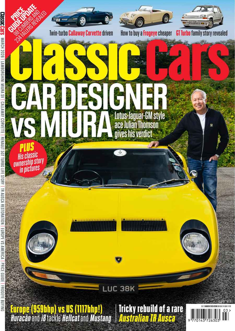 Classic Cars issue Mar-26