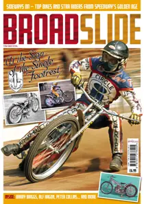 Classic Dirt Bike Broadslide