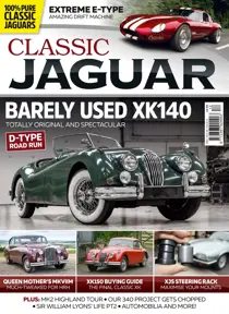 No. 8: Barely used XK140 
                issue No. 8: Barely used XK140