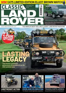 Classic Land Rover Magazine 
                issue December 2025