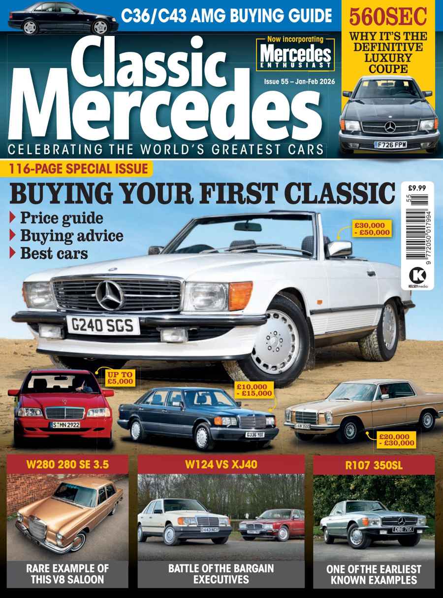 Classic Mercedes issue January/February 2026