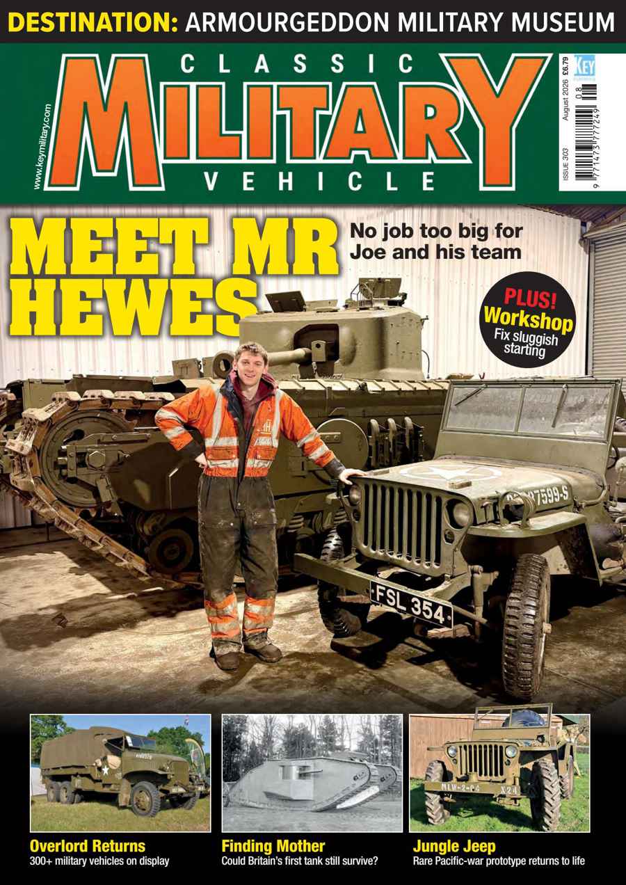 Classic Military Vehicle issue August 2026