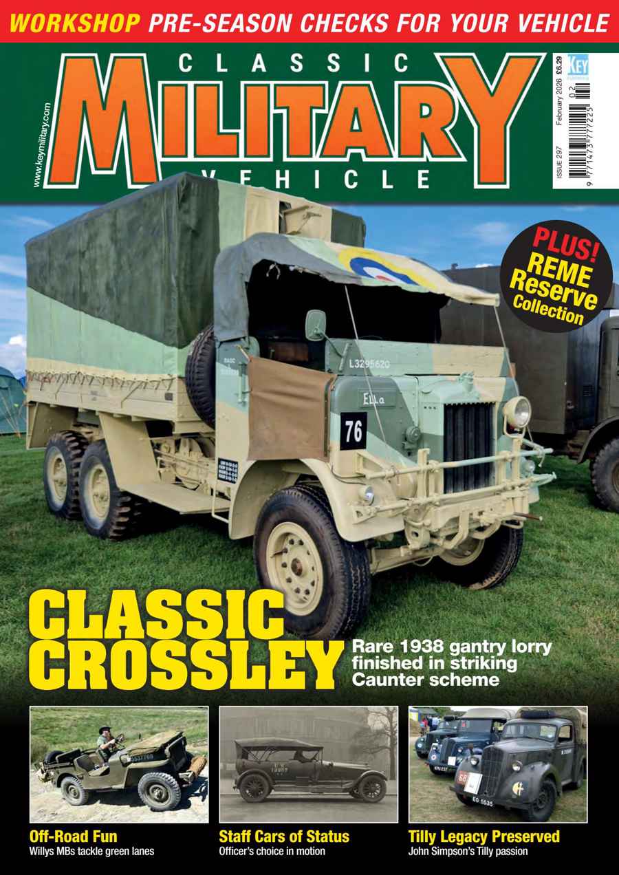 Classic Military Vehicle issue February 2026