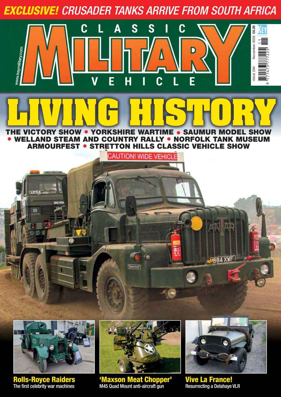 Classic Military Vehicle issue November 2025