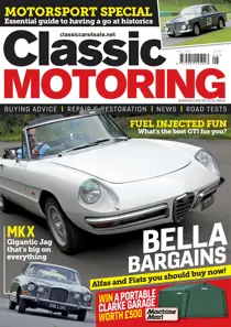 Classic Motoring 
                issue Classic Motoring