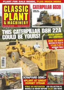 Vol.13 No.2 This Caterpillar D8H 22A Coud Be Yours! 
                issue Vol.13 No.2 This Caterpillar D8H 22A Coud Be Yours!