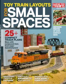 Classic Toy Trains Toy Train Layouts for Small Spaces