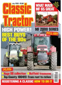 Classic Tractor issue July 2009