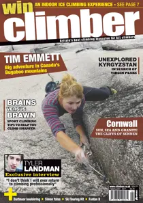 Climber Feb11 
                issue Climber Feb11