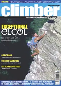 Climber Oct 12 
                issue Climber Oct 12