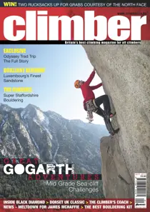 Climber Sept 12 
                issue Climber Sept 12