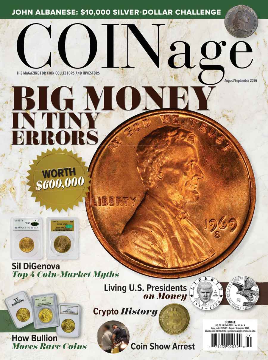COINage Magazine issue 2026-09 (Aug/Sep)