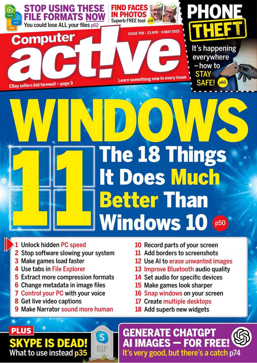 Computer Active issue 708