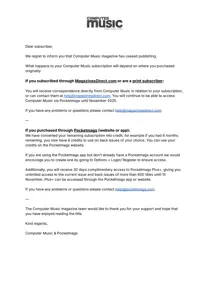 Computer Music 
                issue Computer Music