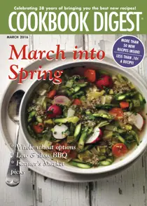 Cookbook Digest March 2016