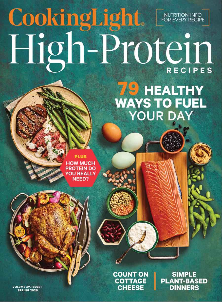 Cooking Light issue High-Protein Recipes