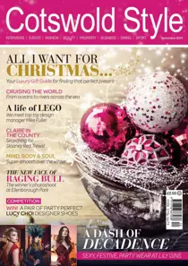 Cotswold Style December 2014 
                issue Cotswold Style December 2014