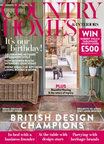 Country Homes & Interiors issue October 2026