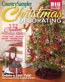 Country Sampler Christmas Decorating 2018