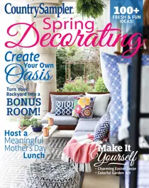 COUNTRY SAMPLER Living Simply 
                issue COUNTRY SAMPLER Living Simply