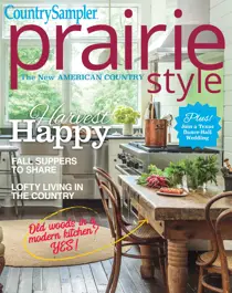 Country Sampler Prairie Style October 2018