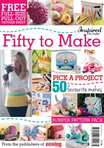 Inspired to Make: Fifty to Make 
                issue Inspired to Make: Fifty to Make