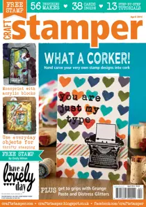 Craft Stamper - April 2014 
                issue Craft Stamper - April 2014