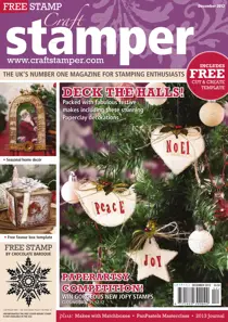 Craft Stamper - December 2012 
                issue Craft Stamper - December 2012