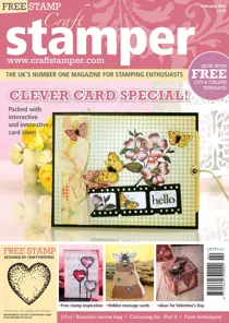 Craft Stamper - February 2012 
                issue Craft Stamper - February 2012
