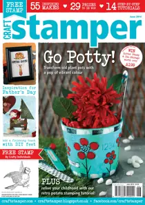 Craft Stamper - June 2014 
                issue Craft Stamper - June 2014
